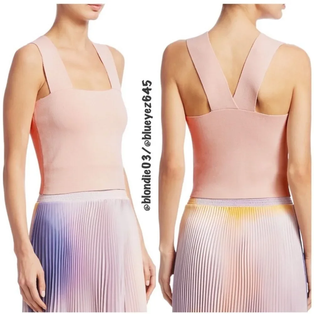 A.L.C. pink Lia Top L - Picture 2 of 5